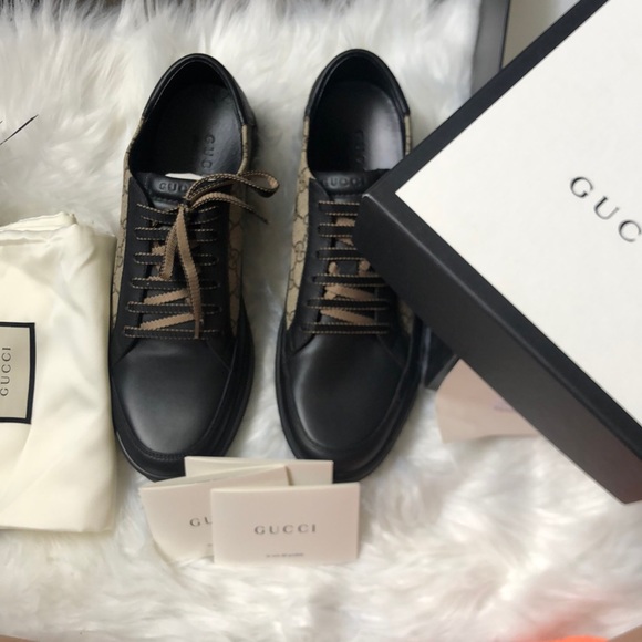 🆕💯%Auth Gucci Sneakers Gucci 10/US11 Miro GG - Picture 9 of 12